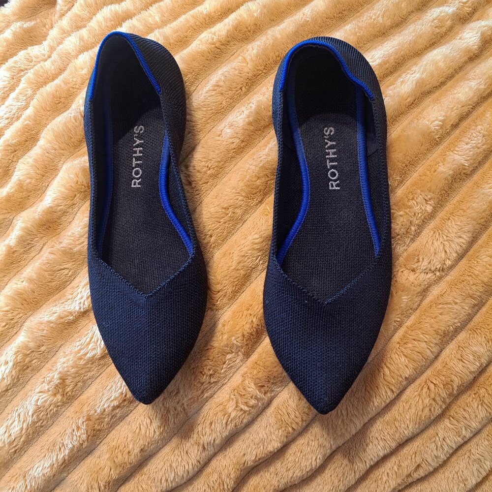 Black Rothy's The Point flats Size 9